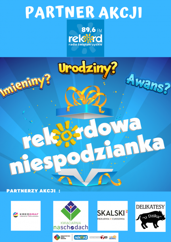 Kreograf nowym partnerem Rekordowej Niespodzianki