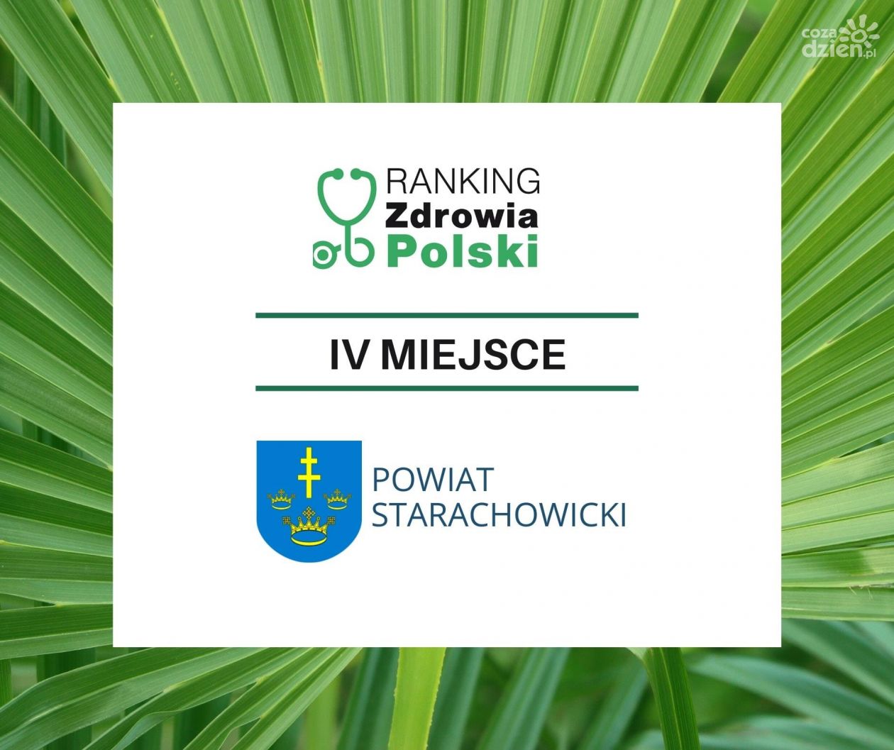 Powiat starachowicki wysoko w Rankingu Zdrowia Polski