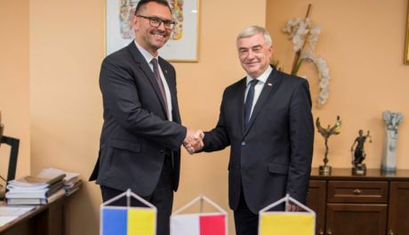Konsul Generalny Ukrainy spotkał się z marszałkiem województwa świętokrzyskiego