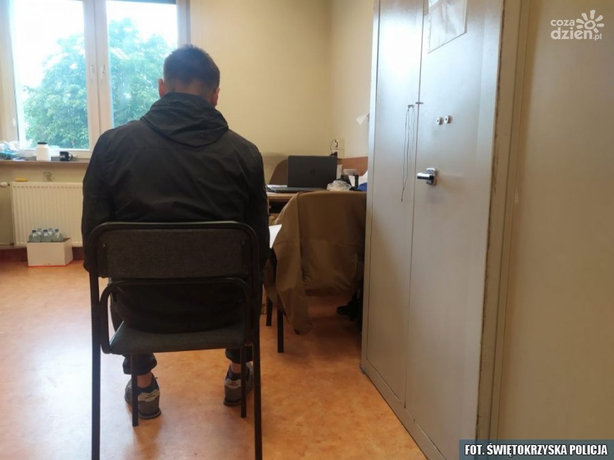 Poszukiwany za przestępstwa narkotykowe trafił do aresztu