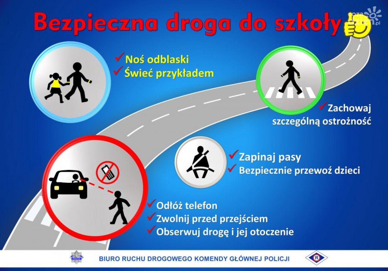 Bezpieczna droga do szkoły - będą wzmożone patrole policji