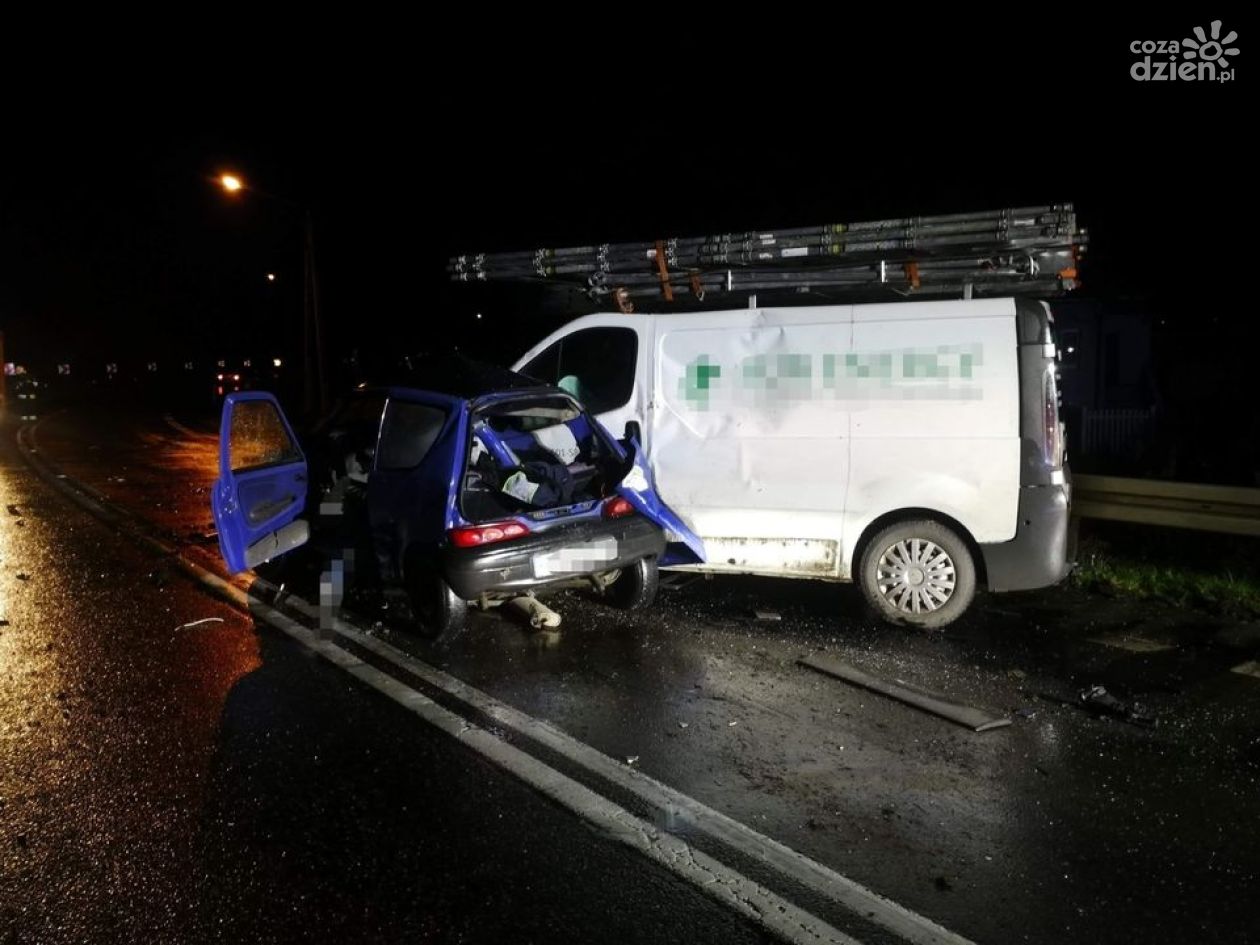 Śmiertelny wypadek na krajowej 