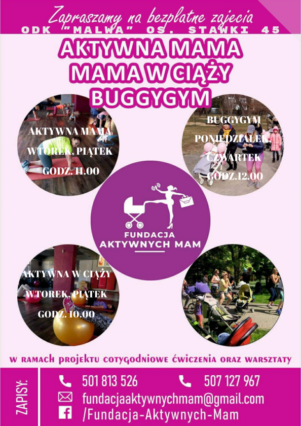 Aktywna mama to zdrowa mama!