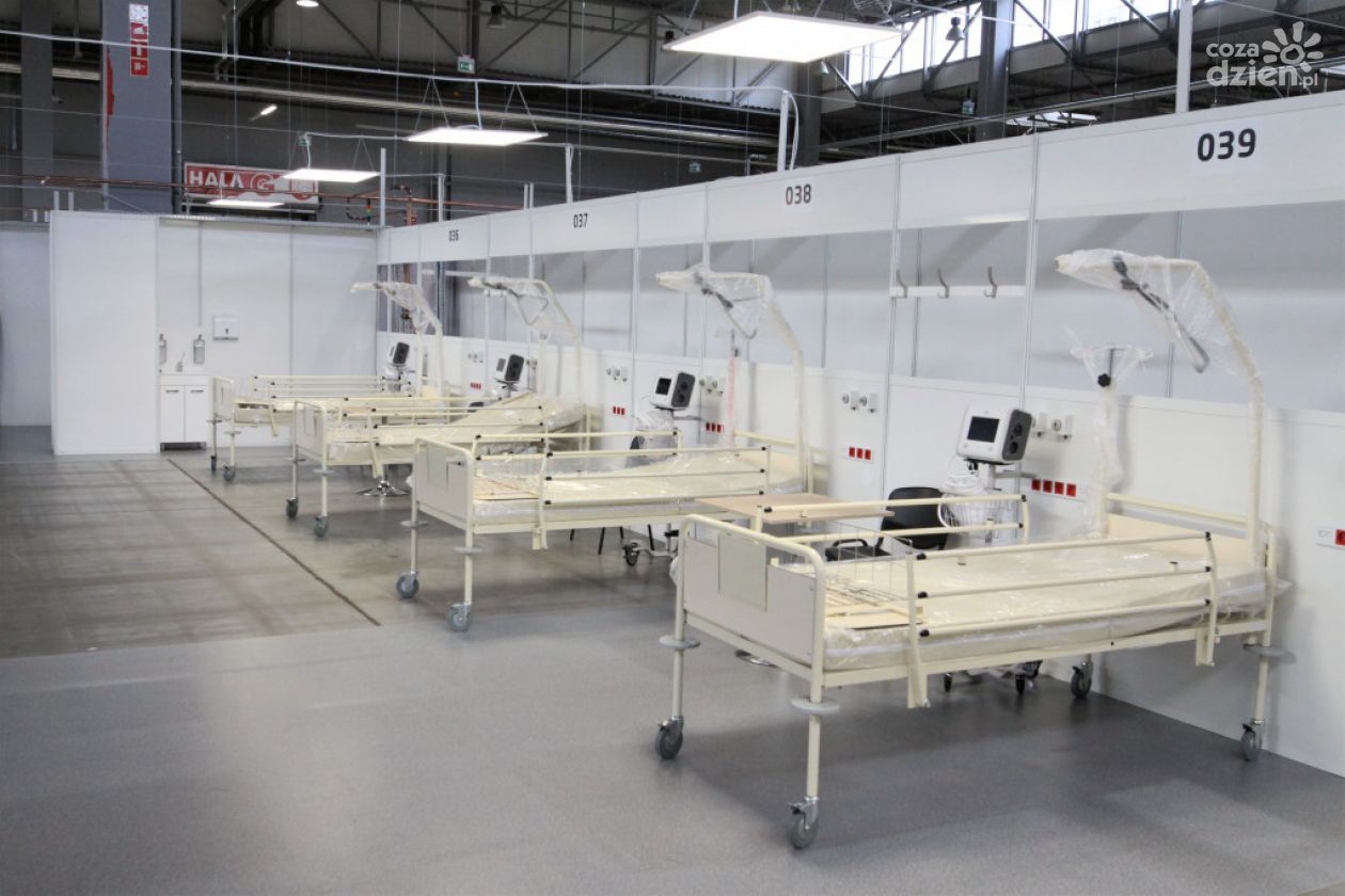 Szpital tymczasowy w Targach Kielcach oficjalnie otwarty