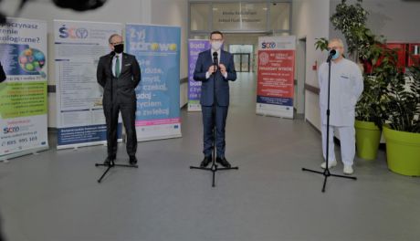 W Polsce powstanie Krajowa Sieć Onkologiczna - zapowiedział premier Morawiecki wizytując ŚCO