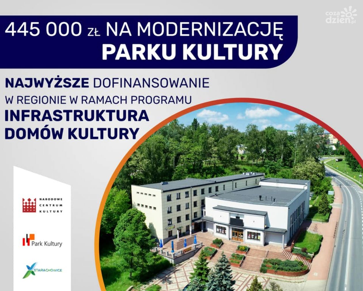 Pieniądze na modernizację Parku Kultury