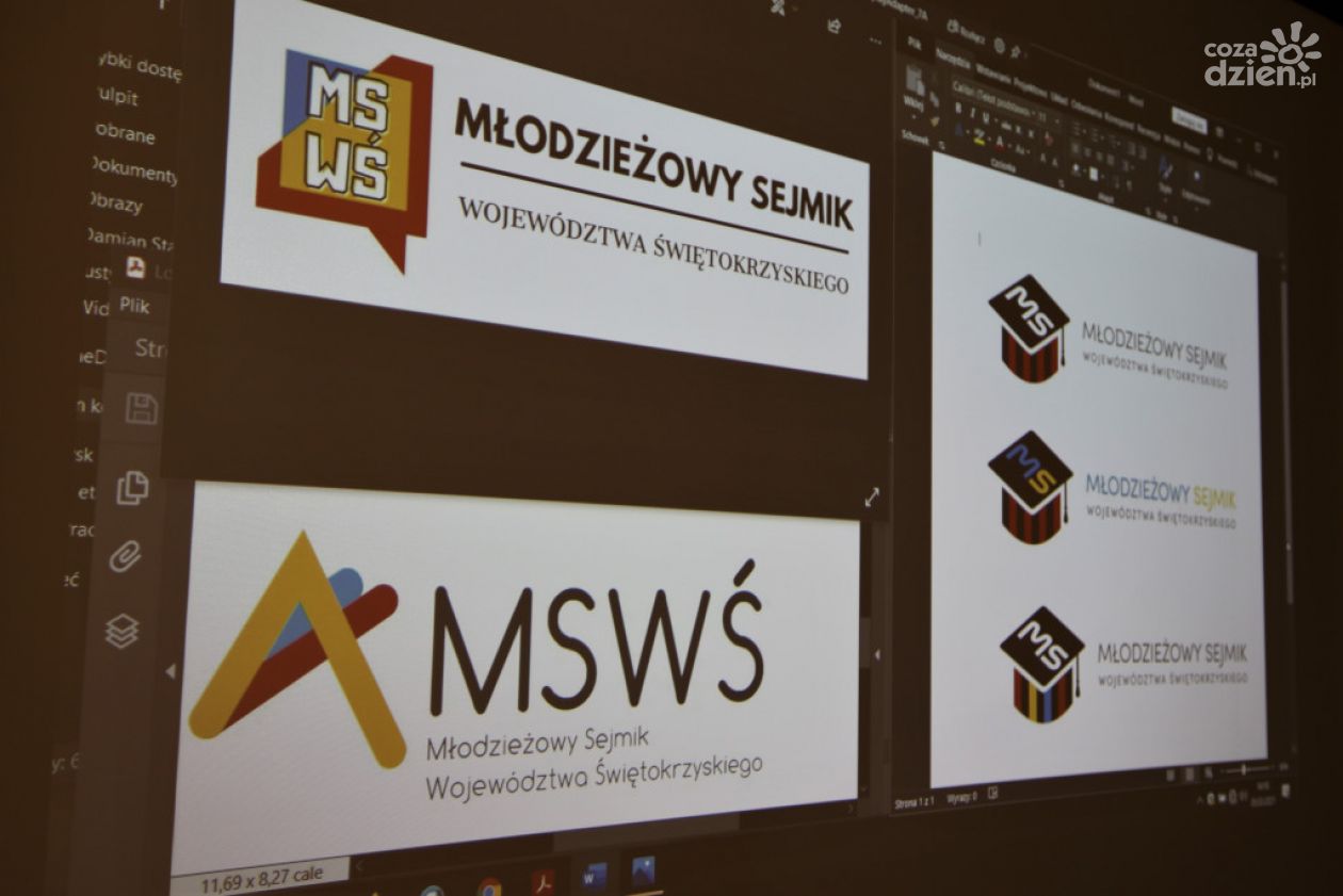 Młodzieżowy sejmik ma swoje logo
