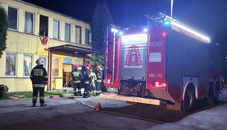 Pożar budynku wielorodzinnego w Ćmielowie 