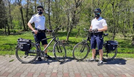 Ostrowiecki patrol rowerowy rozpoczął kolejny sezon