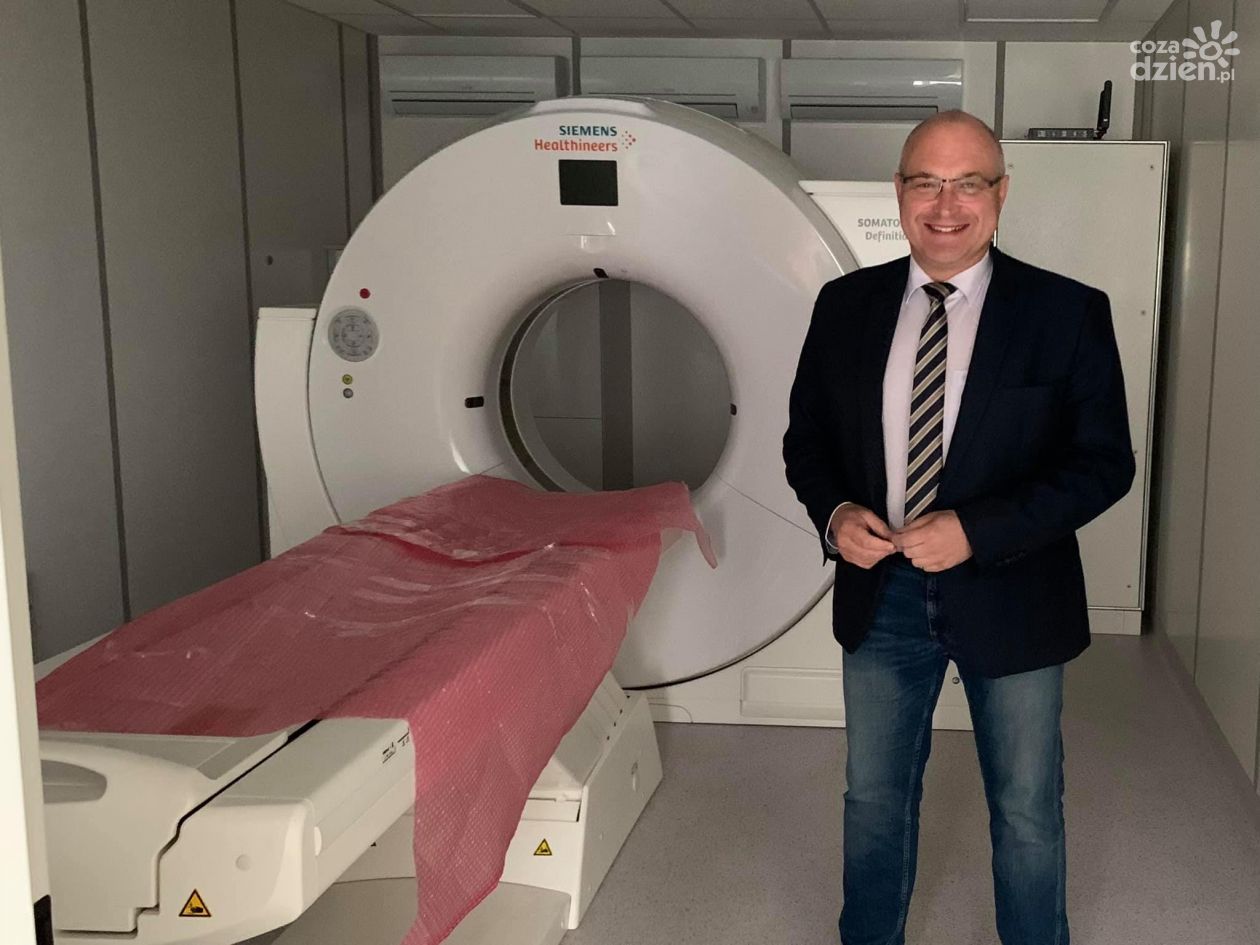 Nowy tomograf komputerowy w opatowskim szpitalu