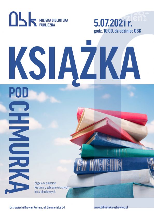 Książka pod chmurką