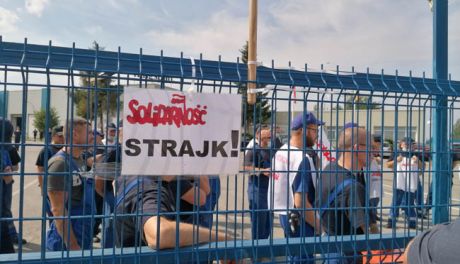 Trwa strajk rotacyjny w lipskim zakładzie firmy Kingspan