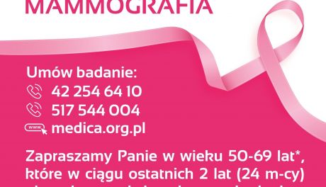 Bezpłatna mammografia dla pań