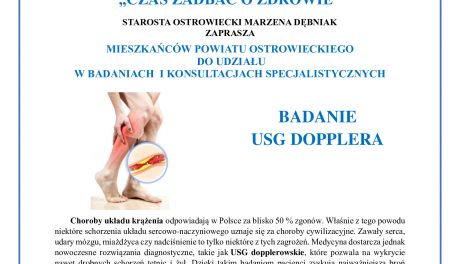 Bezpłatne badania dla mieszkańców powiatu