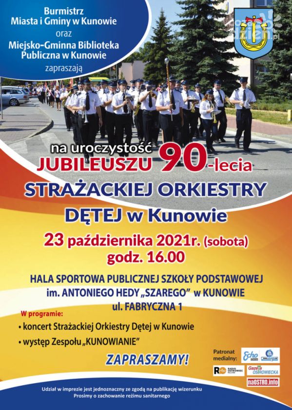 Muzycy w hełmach Świętego Floriana