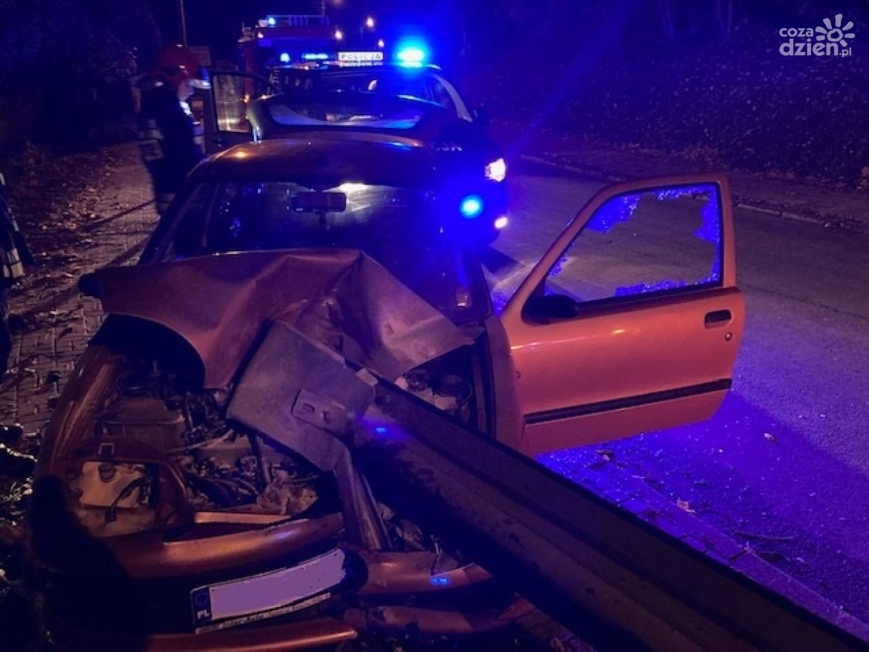 Nocna kolizja na Żeromskiego 