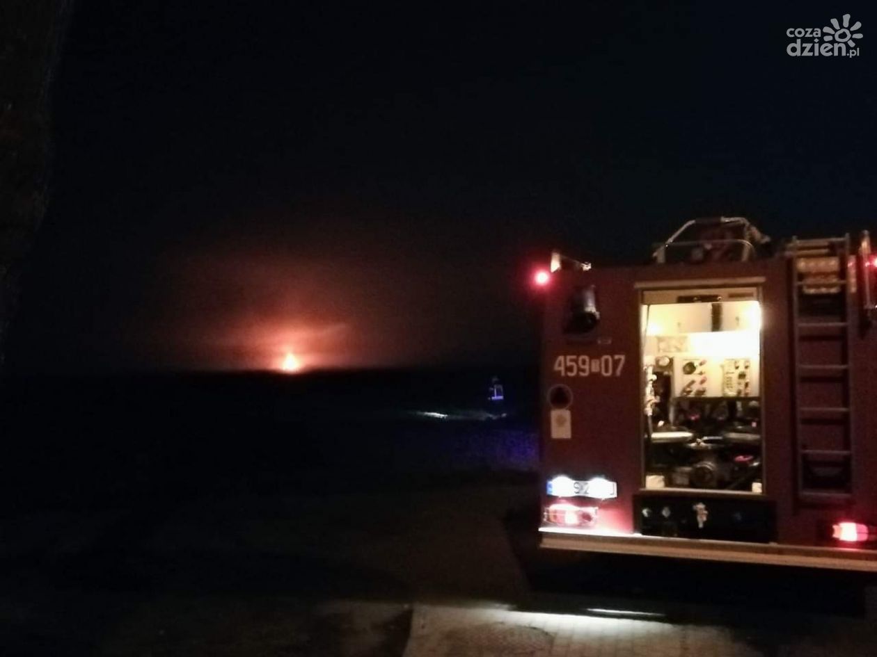 Strażacy gasili pożary i sprawdzali instalację gazową 