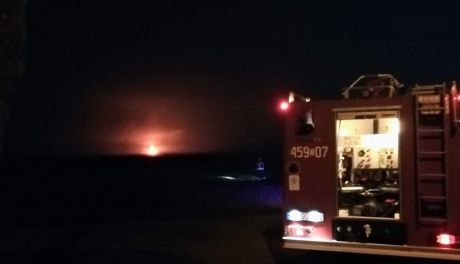 Strażacy gasili pożary i sprawdzali instalację gazową 