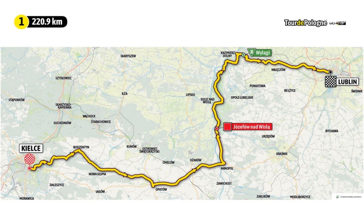 79 Tour de Pologne przemknie przez Ziemię Opatowską.