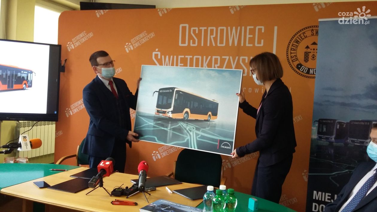 Nowoczesne autobusy MAN będą jeździły po ostrowieckich ulicach