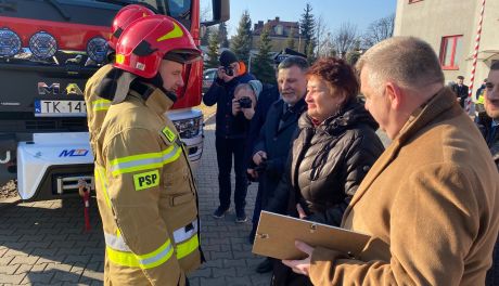 Od ostrowieckich strażaków dla ochotników z Bałtowa