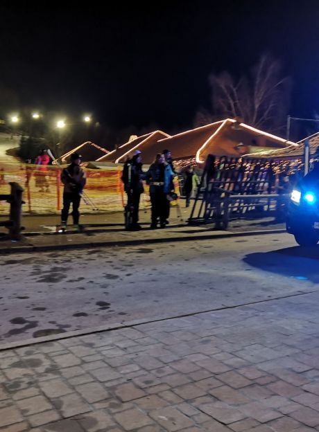 Obywatelskie zatrzymanie nietrzeźwego narciarza w Bałtowie
