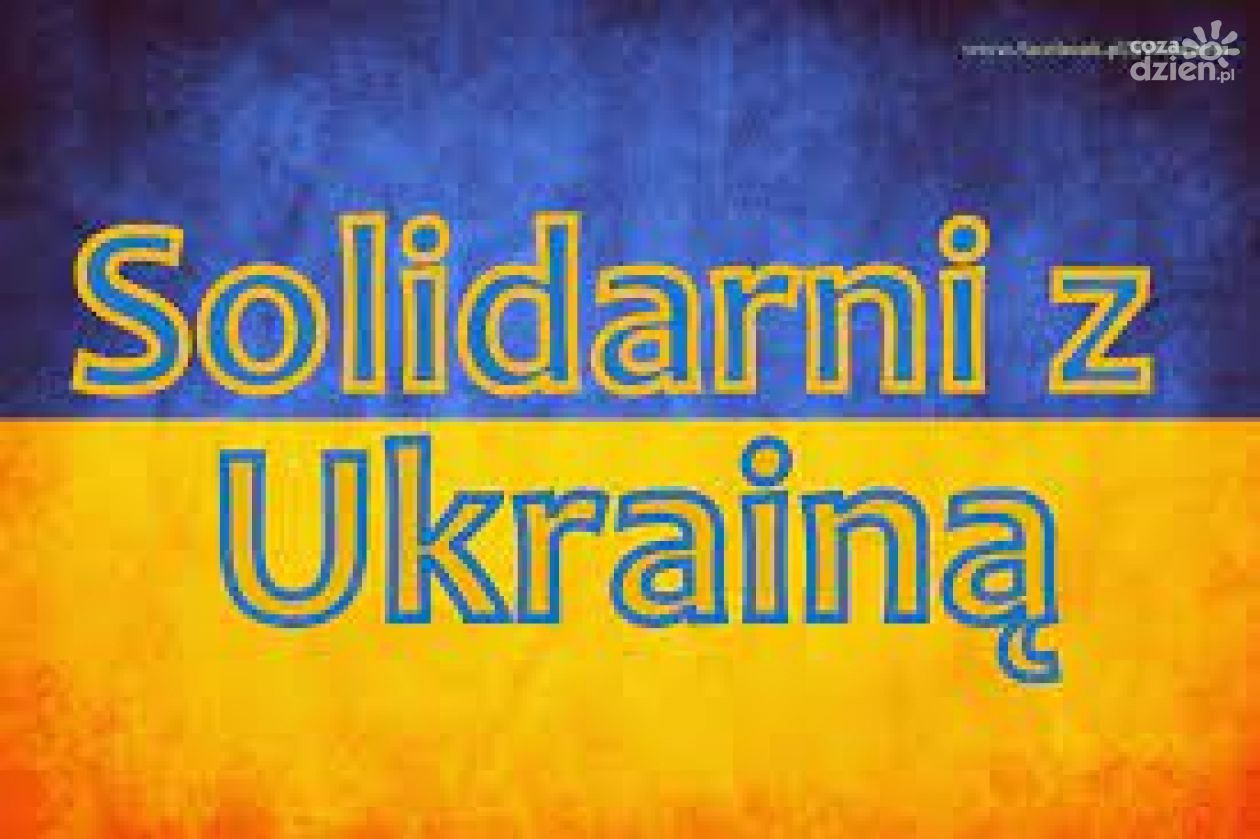 Ostrowczanie solidaryzują się z Ukrainą