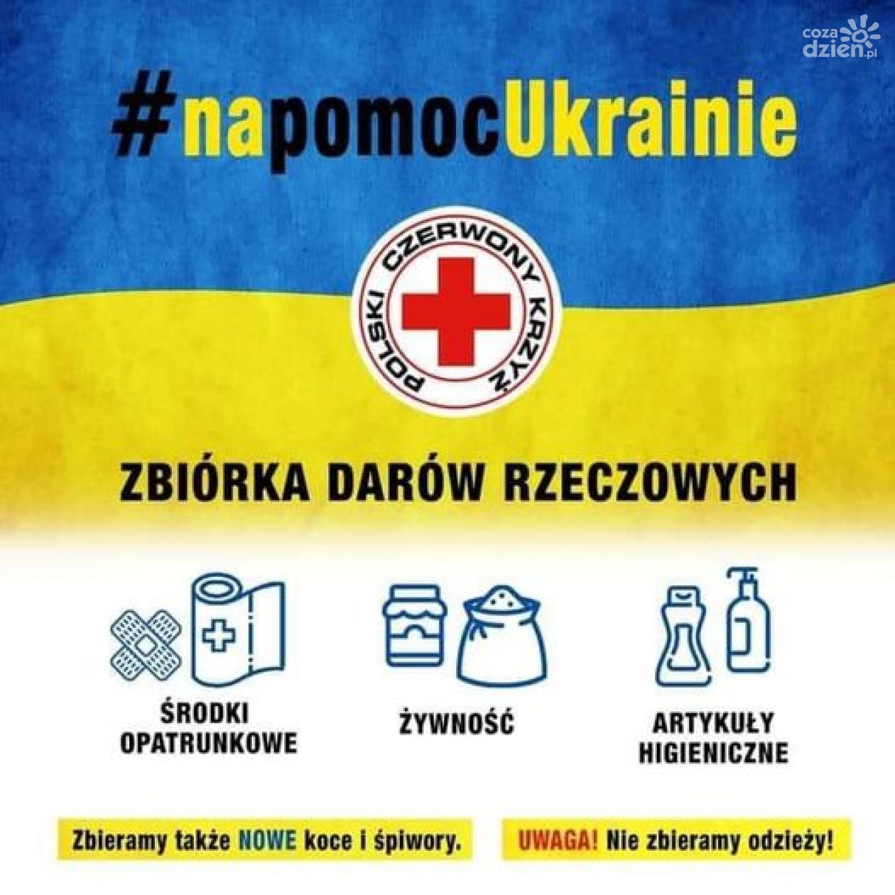 Pomoc humanitarna dla Ukrainy ciągle trwa