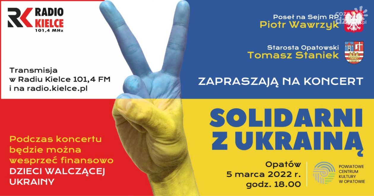 Koncert SOLIDARNI Z UKRAINĄ