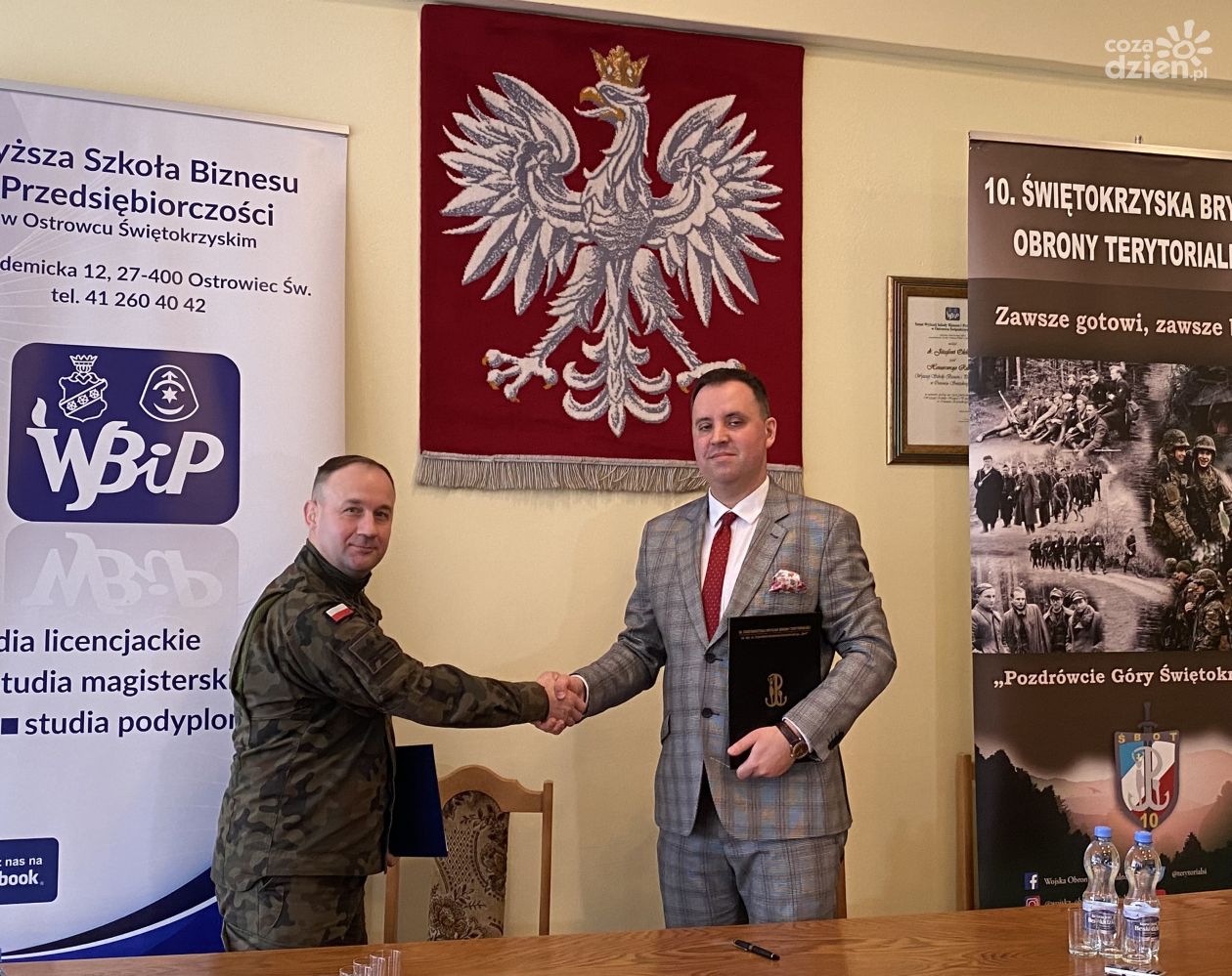 WSBiP współpracuje z Wojskami Obrony Terytorialnej 