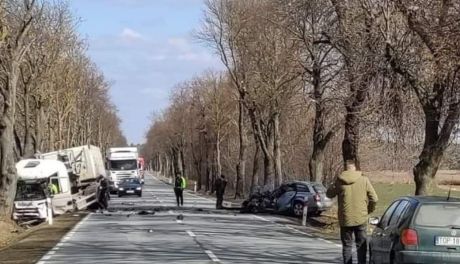 Tragiczny wypadek na drodze Ożarów -Tarłów 