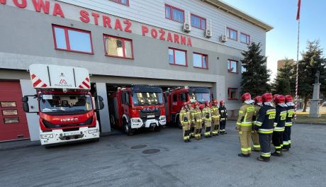 Minuta ciszy dla ukraińskich strażaków 