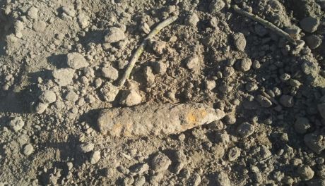 Niewybuch na terenie Gminy Ćmielów 