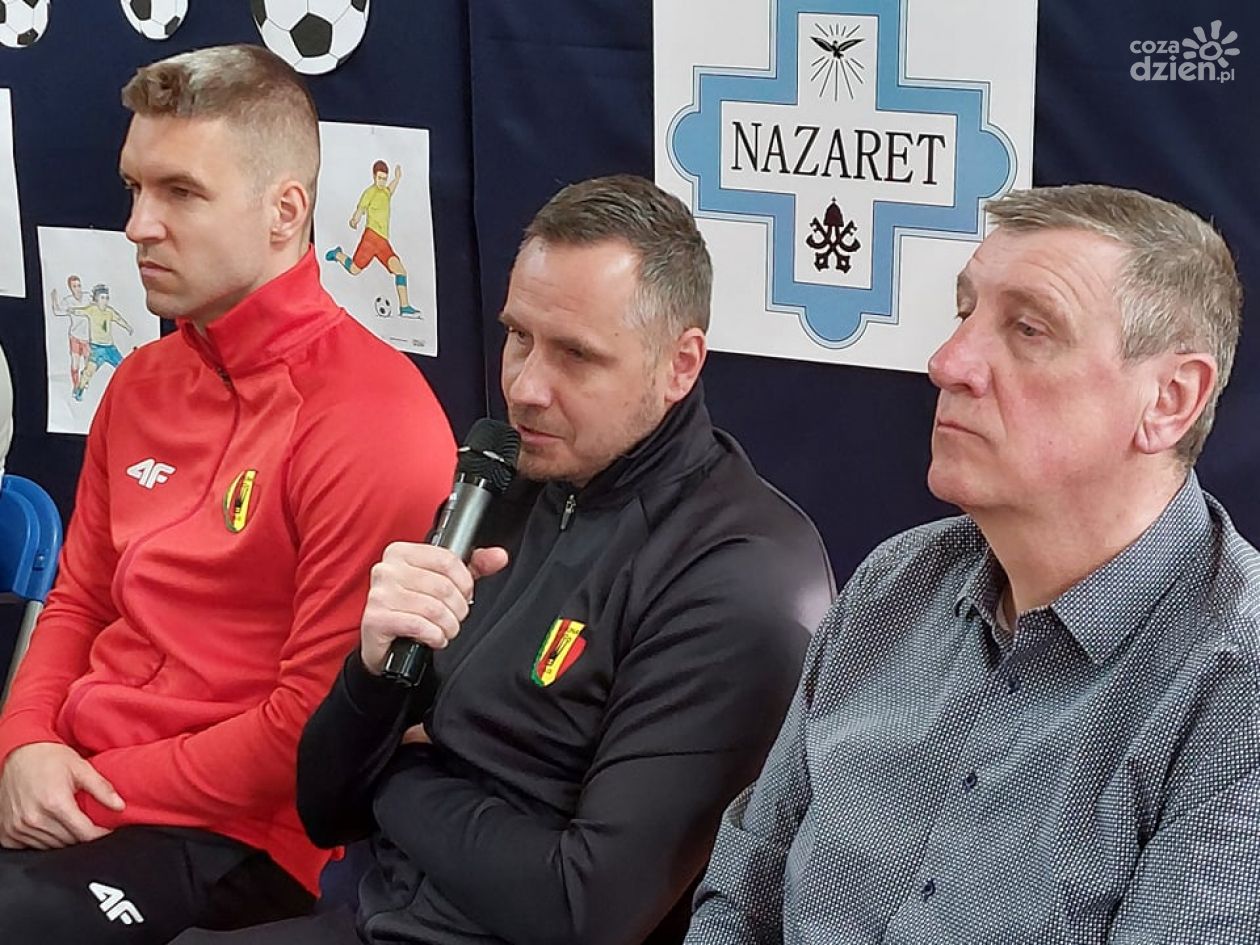 Piłkarskie odwiedziny w kieleckim Nazarecie