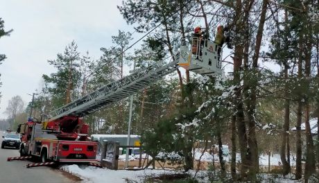 Skutki śnieżycy nadal usuwane