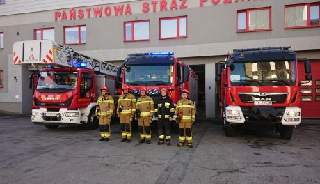 Strażacy uczcili rocznicę katastrofy pod Smoleńskiem 