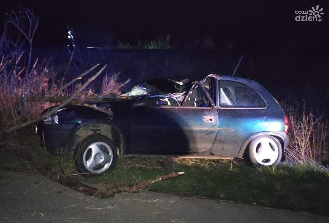 Kierowca uciekł z miejsca zdarzenia 