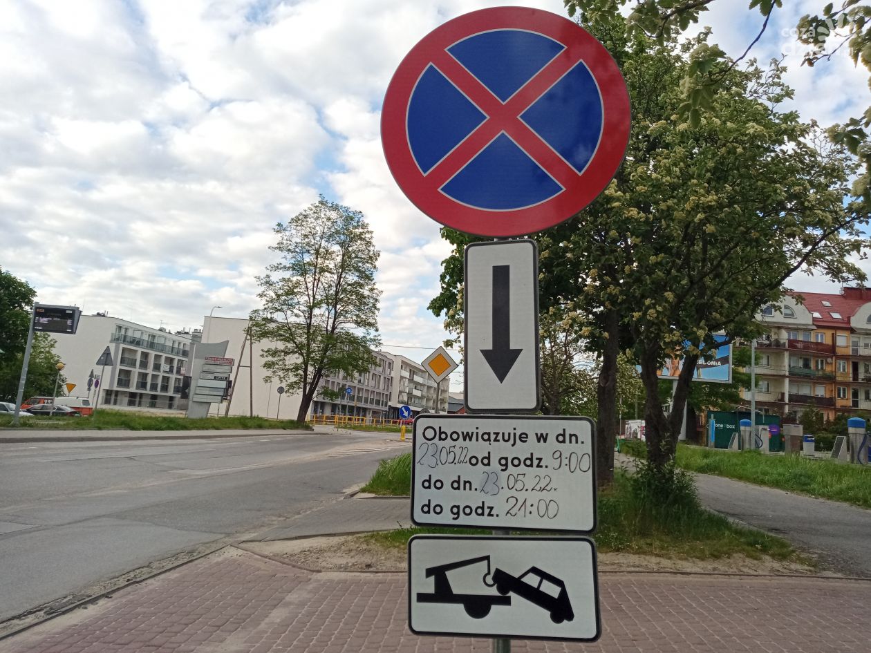 W Kielcach zakaz parkowania na ulicy Sandomierskiej i Klonowej