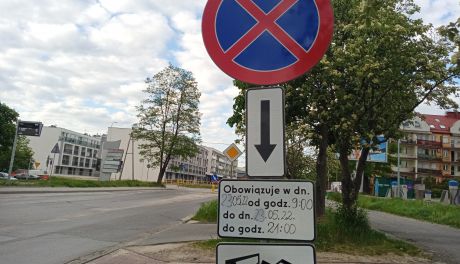 W Kielcach zakaz parkowania na ulicy Sandomierskiej i Klonowej