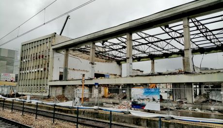 Rozbiórka dworca w klejowego w Kielcach - nowy będzie w przyszłym roku
