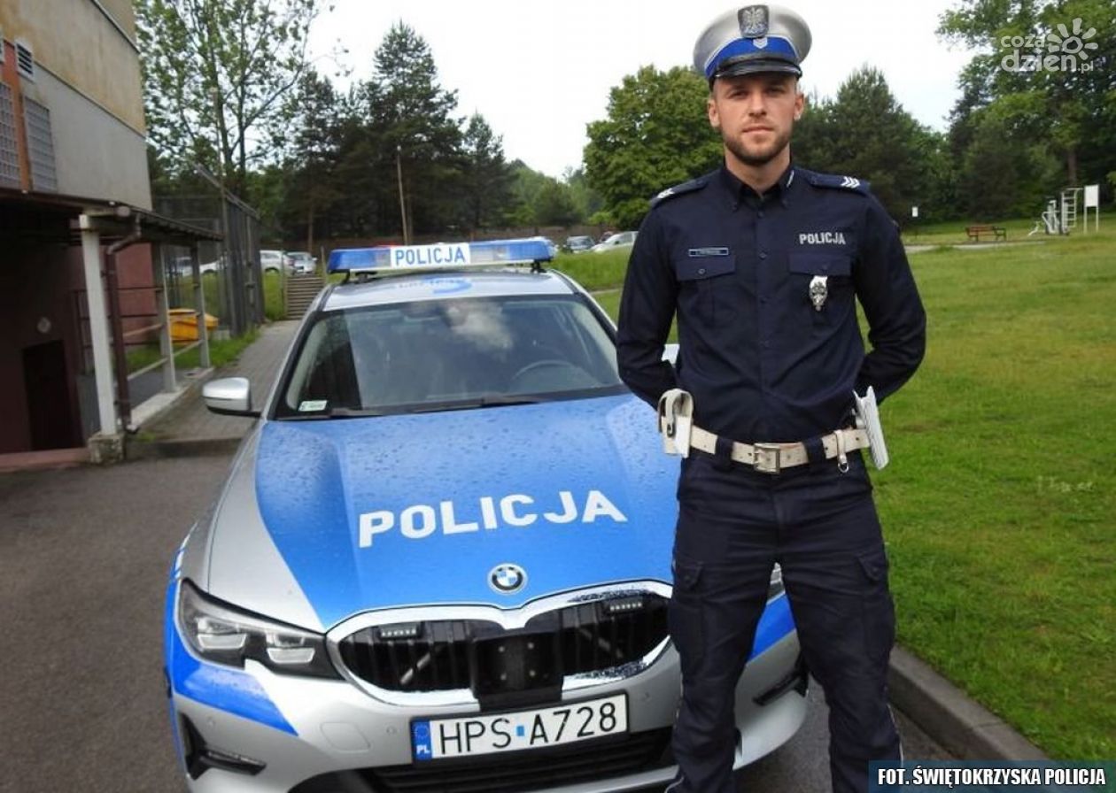 Policjant uratował życie 4-letniej dziewczynce 