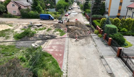 Remont ulicy Wydryńskiej w Kielcach