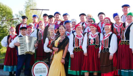 Zespół z Pawłowa z pierwszą nagrodą 