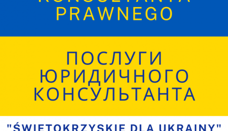 Kielce: Konsultant prawny dla obywateli Ukrainy