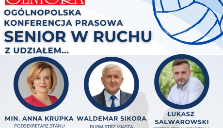 Busko będzie gospodarzem ogólnopolskiej  kampanii społecznej "Senior w ruchu"