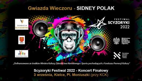 Przed nami „Scyzoryki Festiwal 2022”. W Kielcach wystąpi Sidney Polak