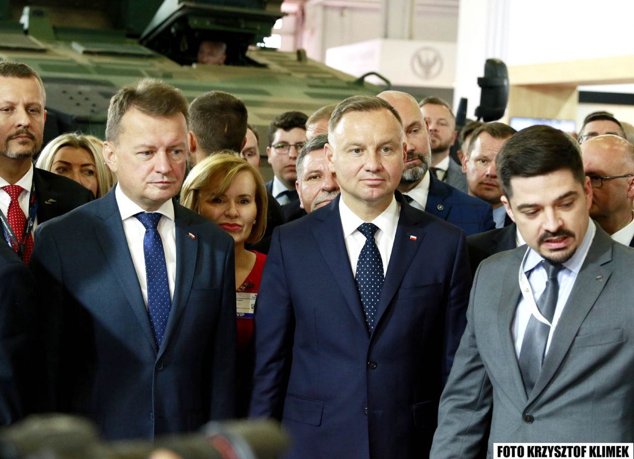[FOTORELACJA] Prezydent Andrzej Duda odwiedził tegoroczny MSPO
