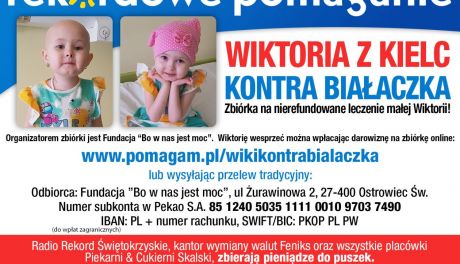 Ostrowczanie pomagają 4-letniej Wiktorii z Kielc