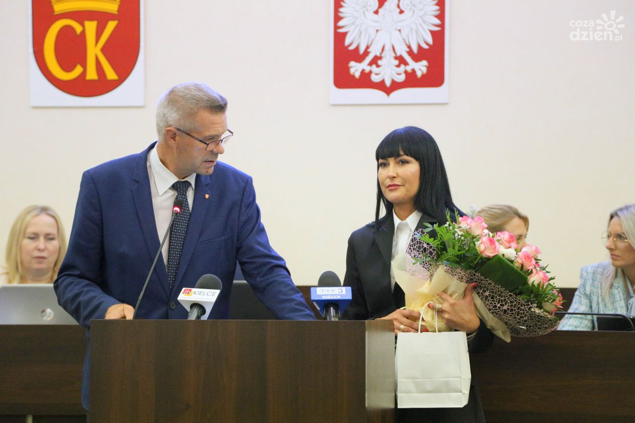 Marzena Bzymek oficjalnie została nowym skarbnikiem Kielc