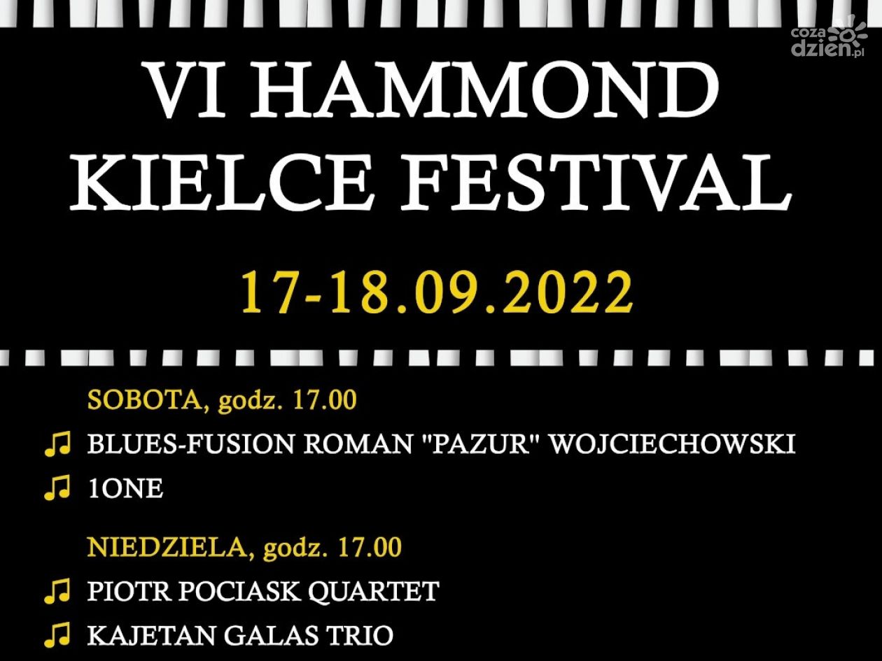 VI Hammond Kielce Festival w ten weekend